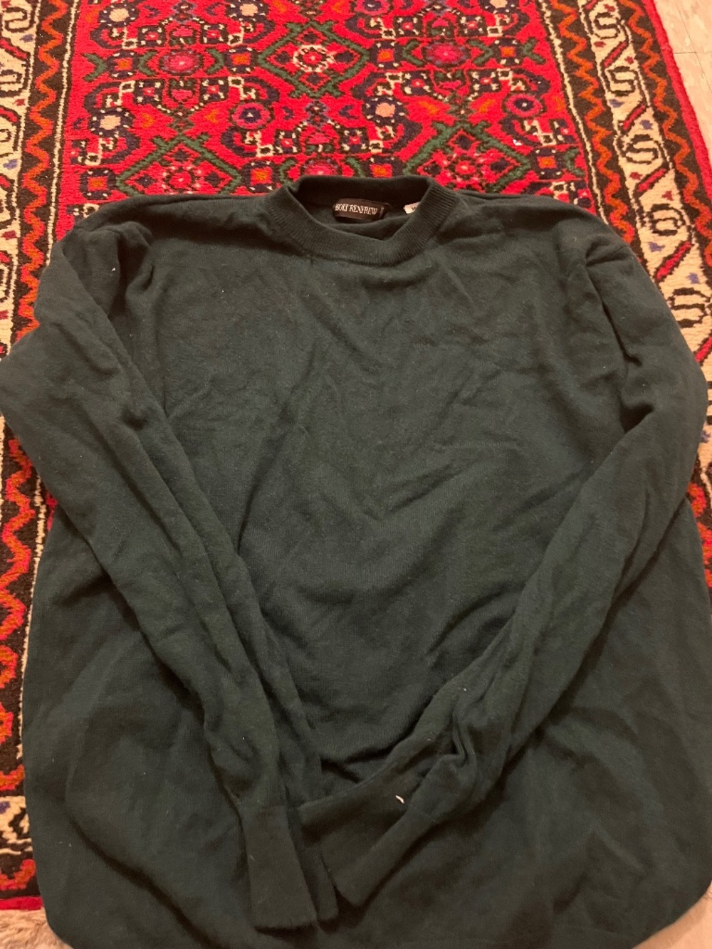Green Holt Renfrew Cashmere sweater